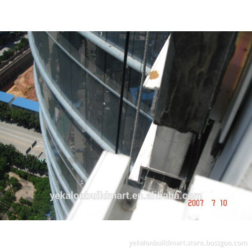 Yekalon top selling and to quaility hidden frame glass curtain wall
